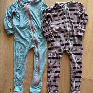 2 Kickee Pants Pajama Bundle